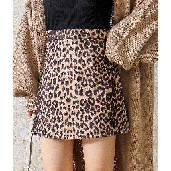レオパードミニスカート | マルイウェブチャネル