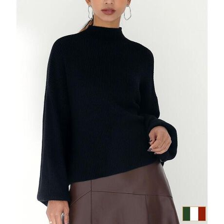 リブハイネックバルーンスリーブニット セッティミッシモ Settimissimo ファッション通販 マルイウェブチャネル Ca000 391 78 01