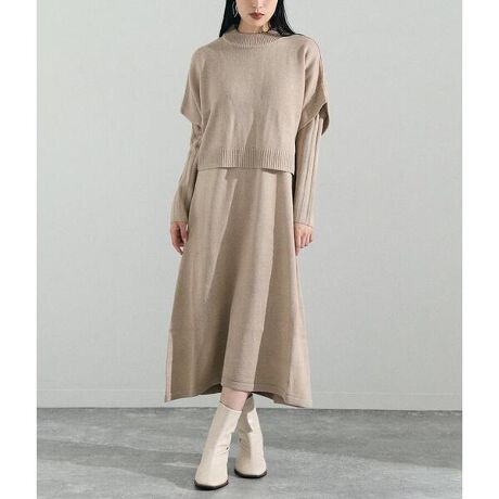 ワンピースジレレイヤードニットセットアップ セッティミッシモ Settimissimo ファッション通販 マルイウェブチャネル ワンピースジレレイヤードニットセットアップ セッティミッシモ Settimissimo ファッション通販 マルイウェブチャネル