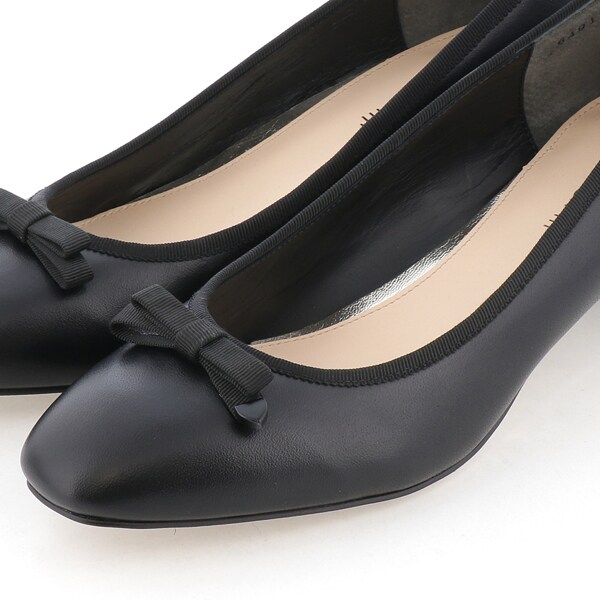 リボンモチーフスクエアトゥパンプス | ジル スチュアート(JILL STUART