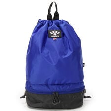 アンブロ(umbro)のアンブロ ナップサック シューズバッグ プールバッグ リュック ランドセルの上から 撥水 70090