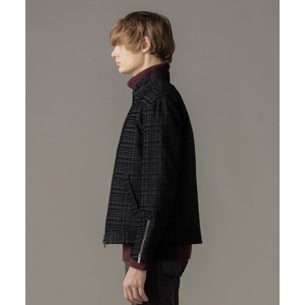 グレンチェックジャガード ジップアップブルゾン ジョゼフ オム Joseph Homme Jrjhis0001 ファッション通販 マルイウェブチャネル