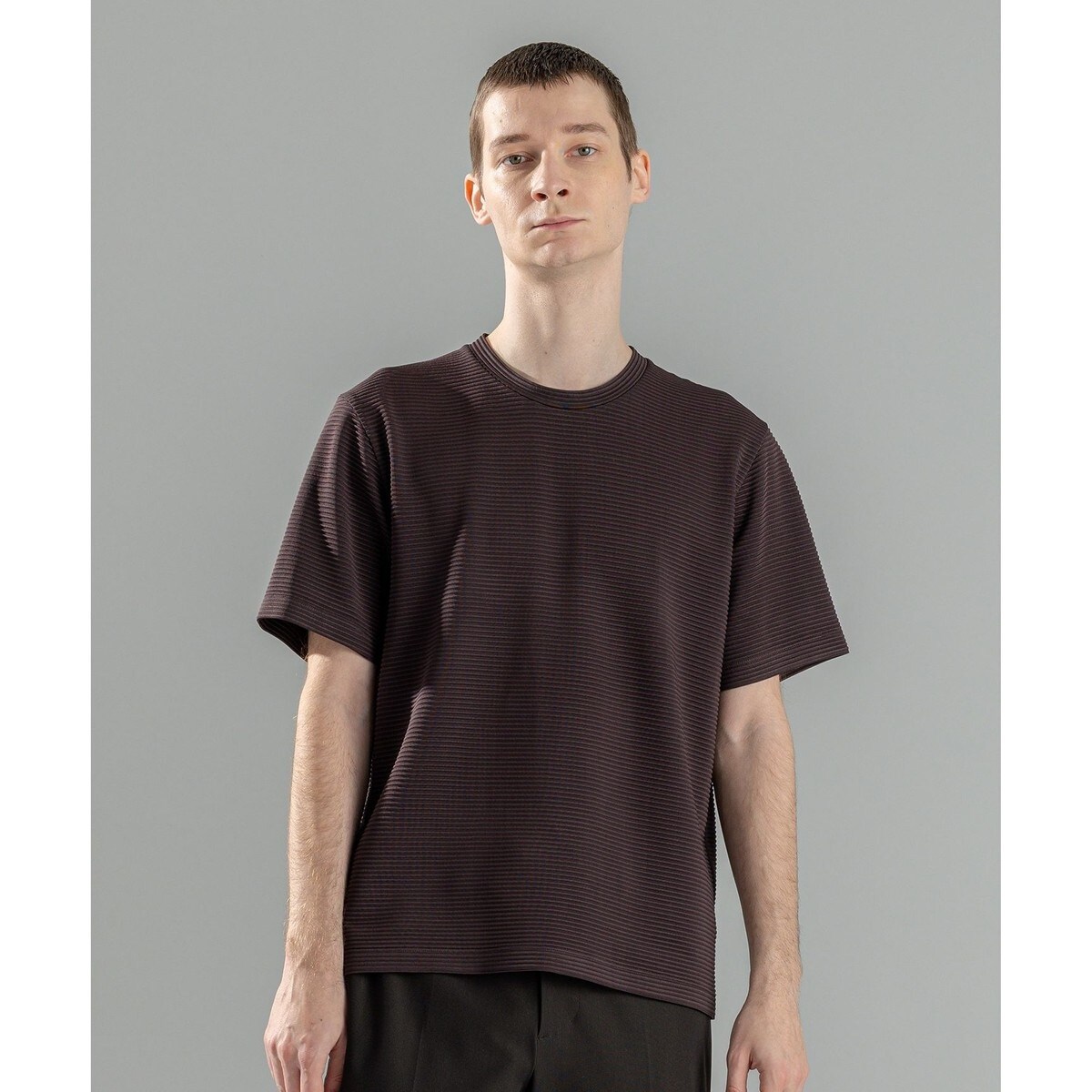 タックリップルジャージー クルーネックTシャツ | ジョゼフ オム