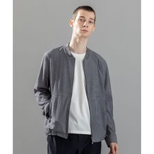 ＜新色追加＞新素材【通気性/ストレッチ】トリコサッカーストレッチ 　ジップアップブルゾン