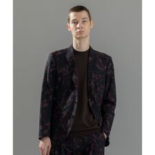 新型・新柄【シワになりにくい】クールドッツストレッチ メキシカンプリント ジャケット