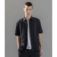 新素材【通気性/洗える/ストレッチ】トリコワッシャーストレッチ　レギュラーカラー半袖シャツ