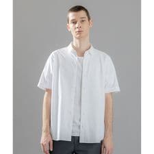 新素材【洗える/ストレッチ】ハイゲージコットンジャージー 　レギュラーカラーシャツ