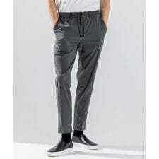 新素材【ストレッチ】グレインウェーブストレッチ ドロスト付テーパードパンツ / PEGG CONVE