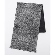 新柄【上質素材】シルクカシミヤ　ブックストール / モスクパターンストール