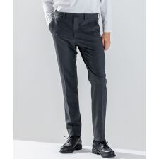 【新素材】ウール混 キャリーマンストレッチ　 テーパードパンツ / CITY