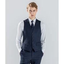 新素材【ストレッチ/セットアップ対応】クリアドビージャージー ジレ