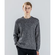 【新素材】ペーパーウールミックス　クルーネックニット