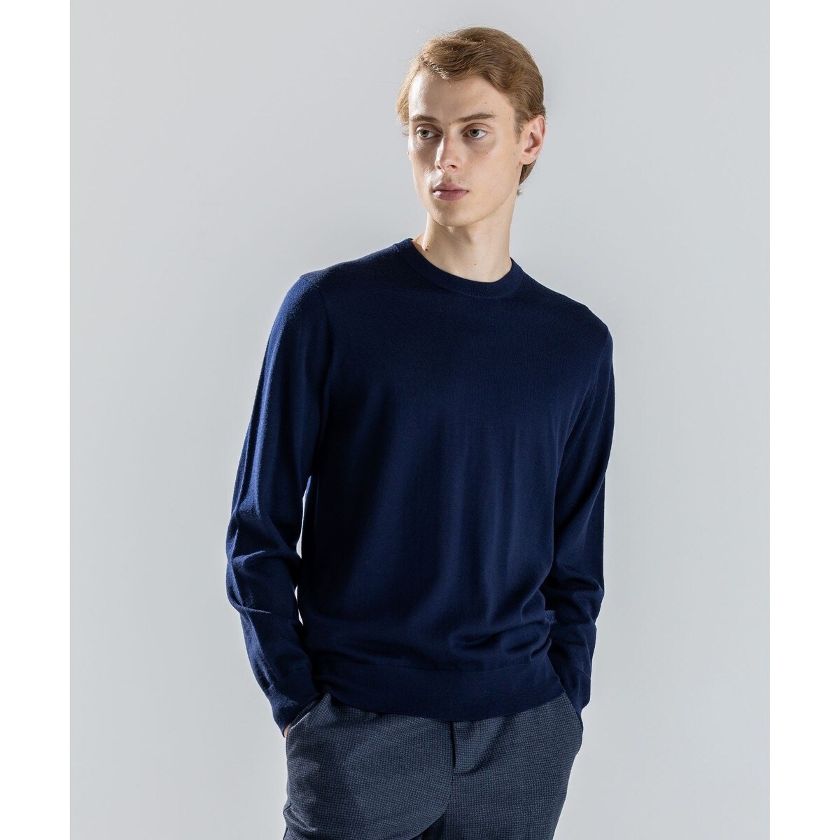 JOSEPH HOMME TRICOT ネイビー リブ編みニットセーター 英国製 ジョゼフ オム(JOSEPH HOMME) メンズ ニット・セーター の一覧