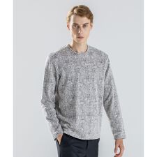 【新素材】パフィーチェックジャージー　クルーネックカットソー