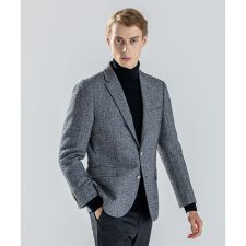 【新素材】ブレンテッドライトツイード　ジャケット