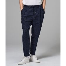 【新柄】エス二カルスラブジャガード ドロスト付ワイドテーパードパンツ/ ORIGIN CONVERT