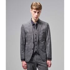 新色【セットアップ対応】クールドッツストレッチ ジャケット