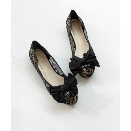 TIED RIBBON FLATSHOES フラットシューズ | トッカ 