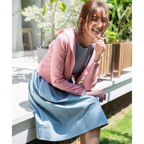 トッカ 【洗える!】FULL BLOOM スカート デニム フレア ロング 4  