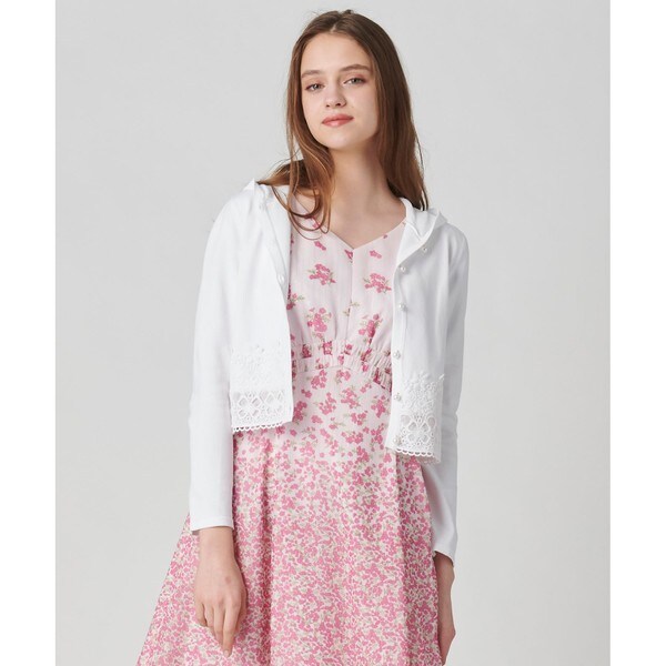 TOCCA ＦＬＯＷＥＲ　ＥＭＢ　ＣＡＲＤＩＧＡＮ　フラワーエンブカーディガン TOCCA トッカ FLOWER EMB CARDIGAN フラワー