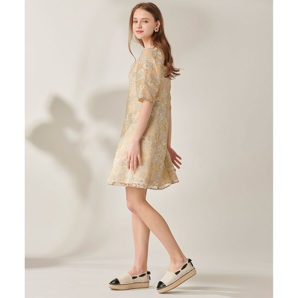 洗える！】PRIMURA GARDEN MINI DRESS ミニドレス | トッカ