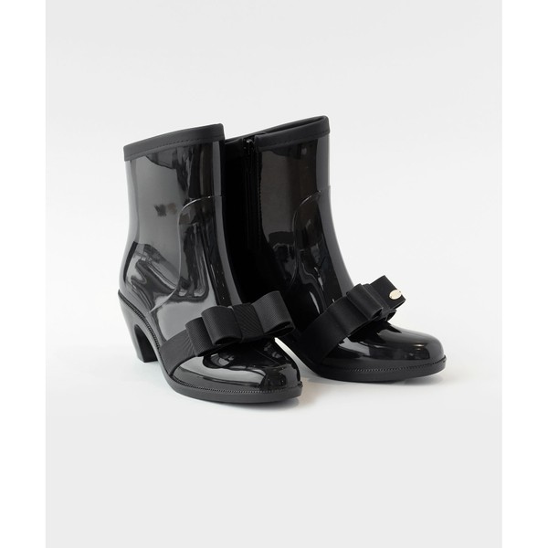 公式買蔵TOCCA TIED RIBBON RAIN BOOTS レインブーツ Mサイズ レインブーツ/長靴