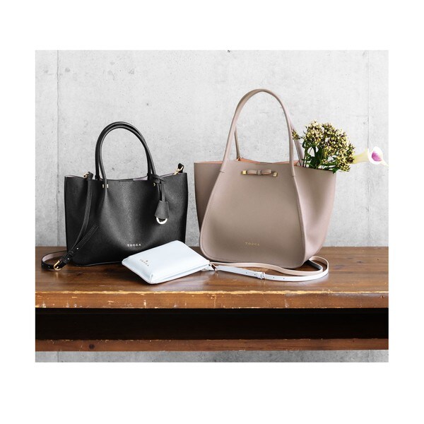 ＮＵＡＧＥ ＬＥＡＴＨＥＲ ＴＯＴＥ トートバッグ | トッカ(TOCCA