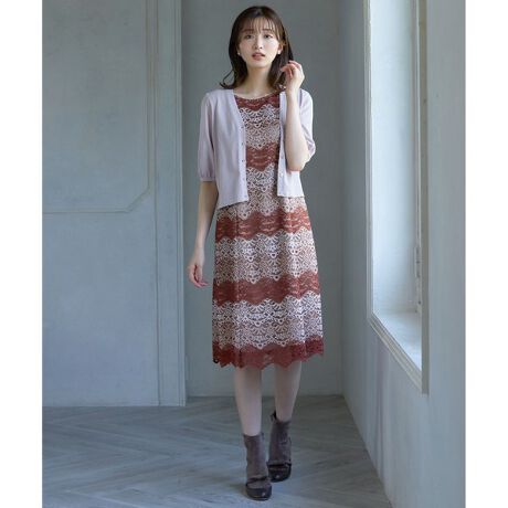 WEB限定】【TOCCA LAVENDER】Ripple Lace 