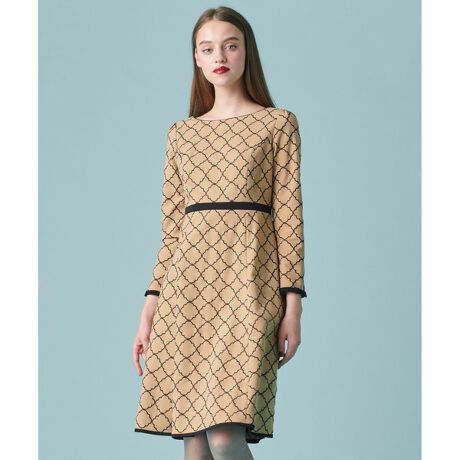 洗える！】CLOVER EMB 長袖ドレス | トッカ(TOCCA) | マルイ  