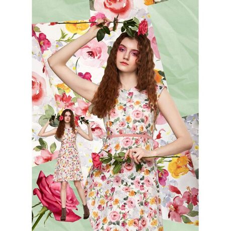 限定】ROSE GARDEN ドレス | トッカ(TOCCA) | マルイウェブチャネル