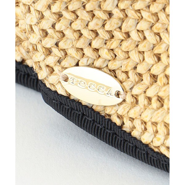 トッカ　TOCCA ＴＩＥＤ　ＲＩＢＢＯＮ　ＢＡＳＫＥＴ　かごバッグ TOCCA トッカTIED RIBBON BASKET かごバッグ 品