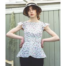 洗える！】FLORAL STORY BLOUSE ブラウス | トッカ 