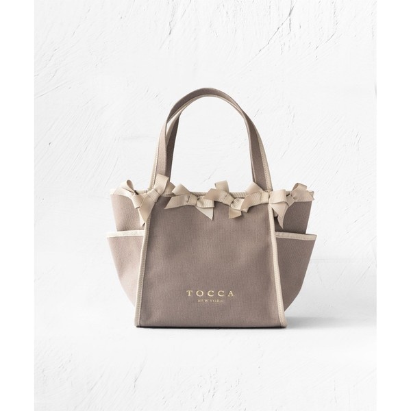 OCTUPLE RIBBON TOTE M トートバッグ M | トッカ(TOCCA) | BOTZNW0133