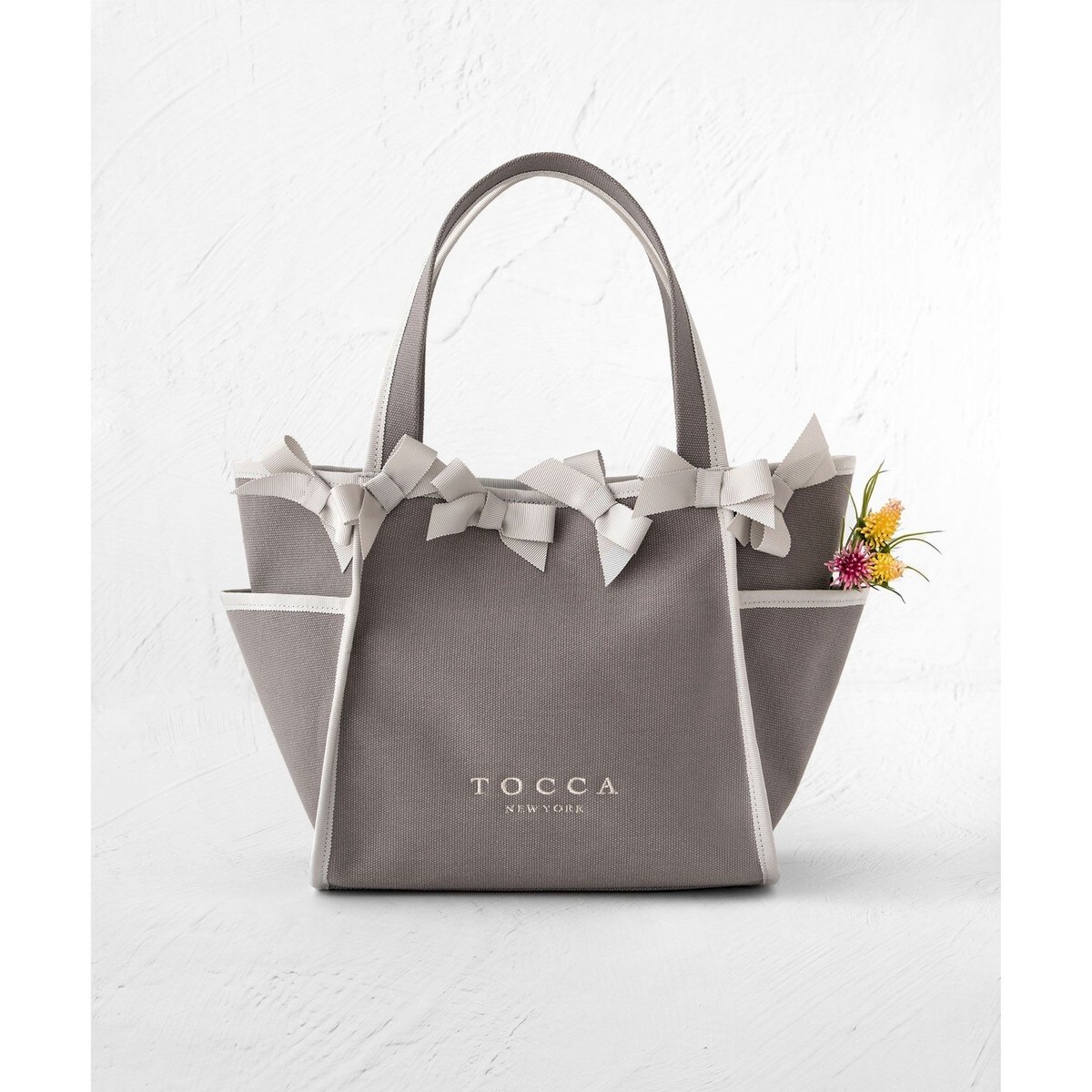 OCTUPLE RIBBON TOTE M トートバッグ M | トッカ(TOCCA) | BOTZNW0133