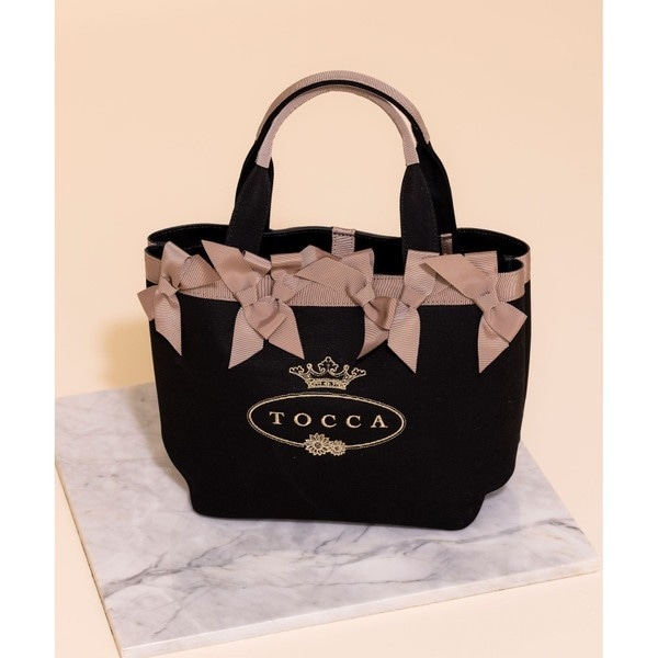 WEB・表参道店限定】OCTUPLE RIBBON LOGOTOTE トートバッグ | トッカ(TOCCA) | マルイウェブチャネル