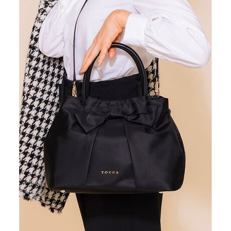 POINT OF RIBBON NYLONBAG M ナイロンバッグ M 