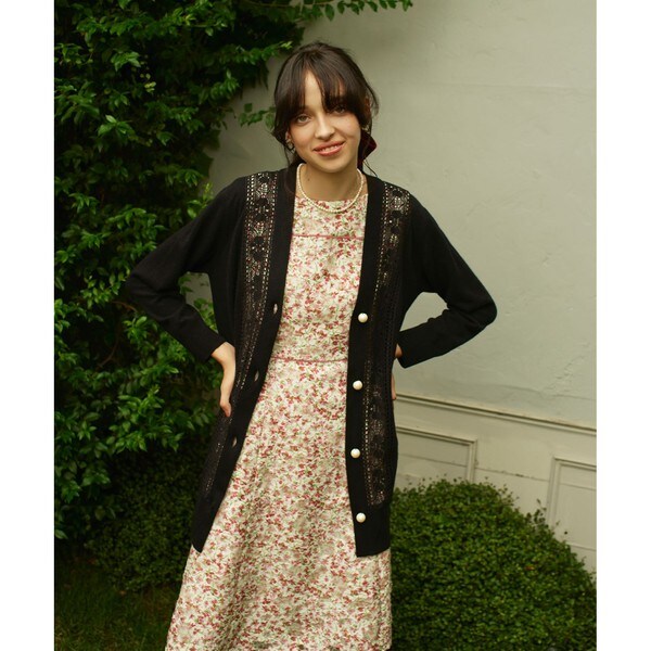 ATELIER-PIERROT黒ボレロカーディガン ATELIER-PIERROT | アトリエピエロ カーディガン (USED)の通販