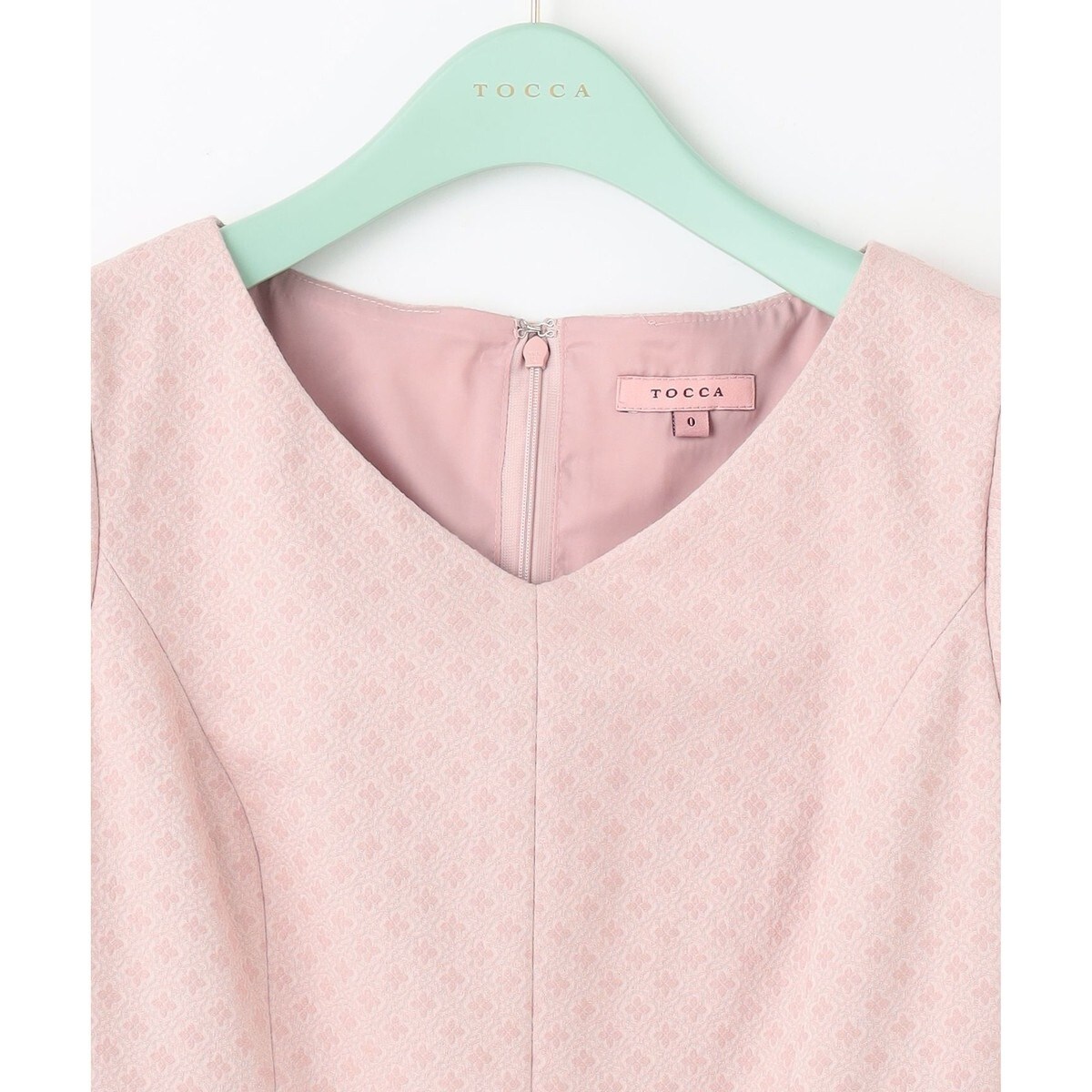 TOCCA トッカ CLOISTERS ジャガードワンピース 2023年 美品】トッカ フラワージャガードワンピース フローラル