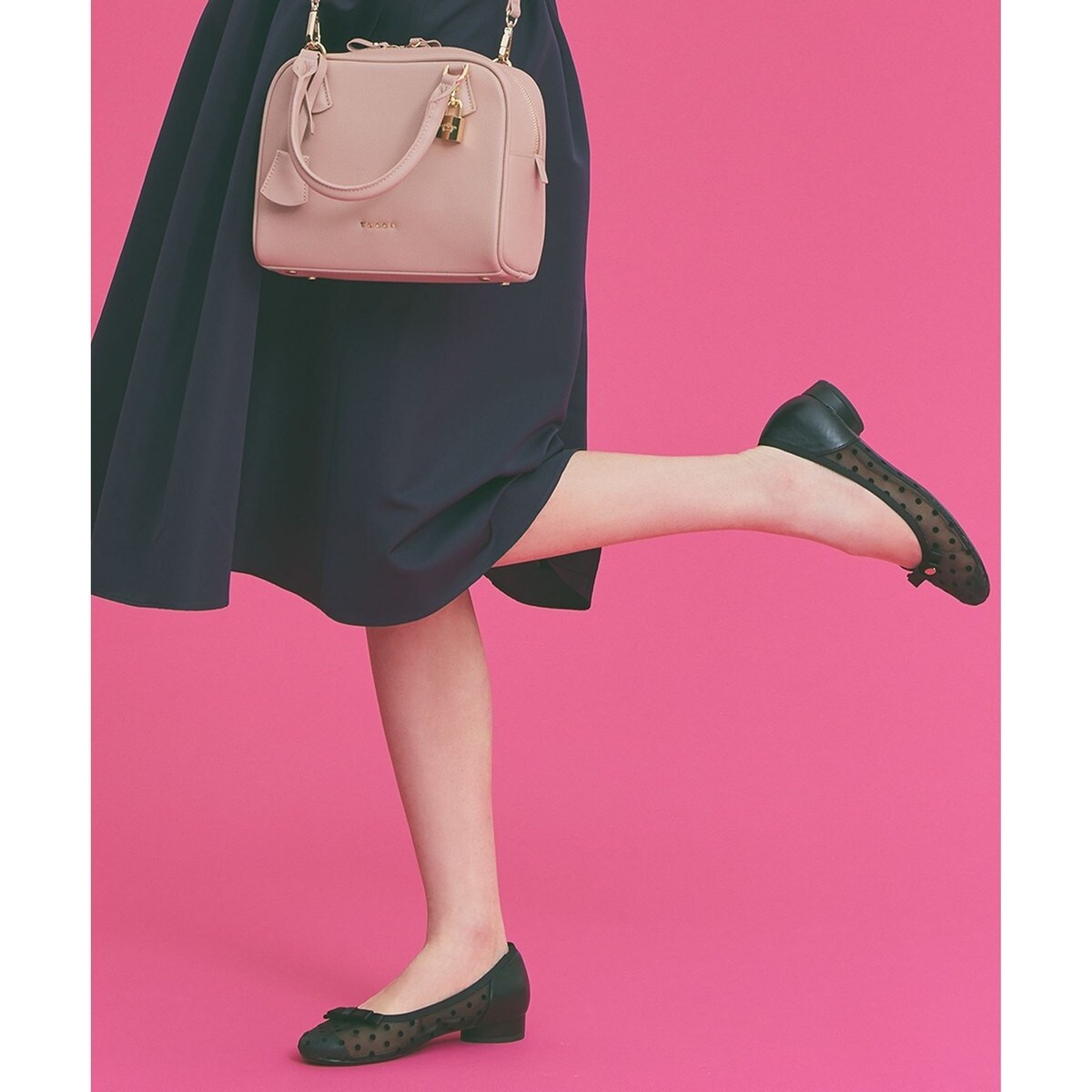 TOCCA ピンク フラットシューズ TINY RIBBON FLATSHOES フラットシューズ | トッカ(TOCCA) | マルイ