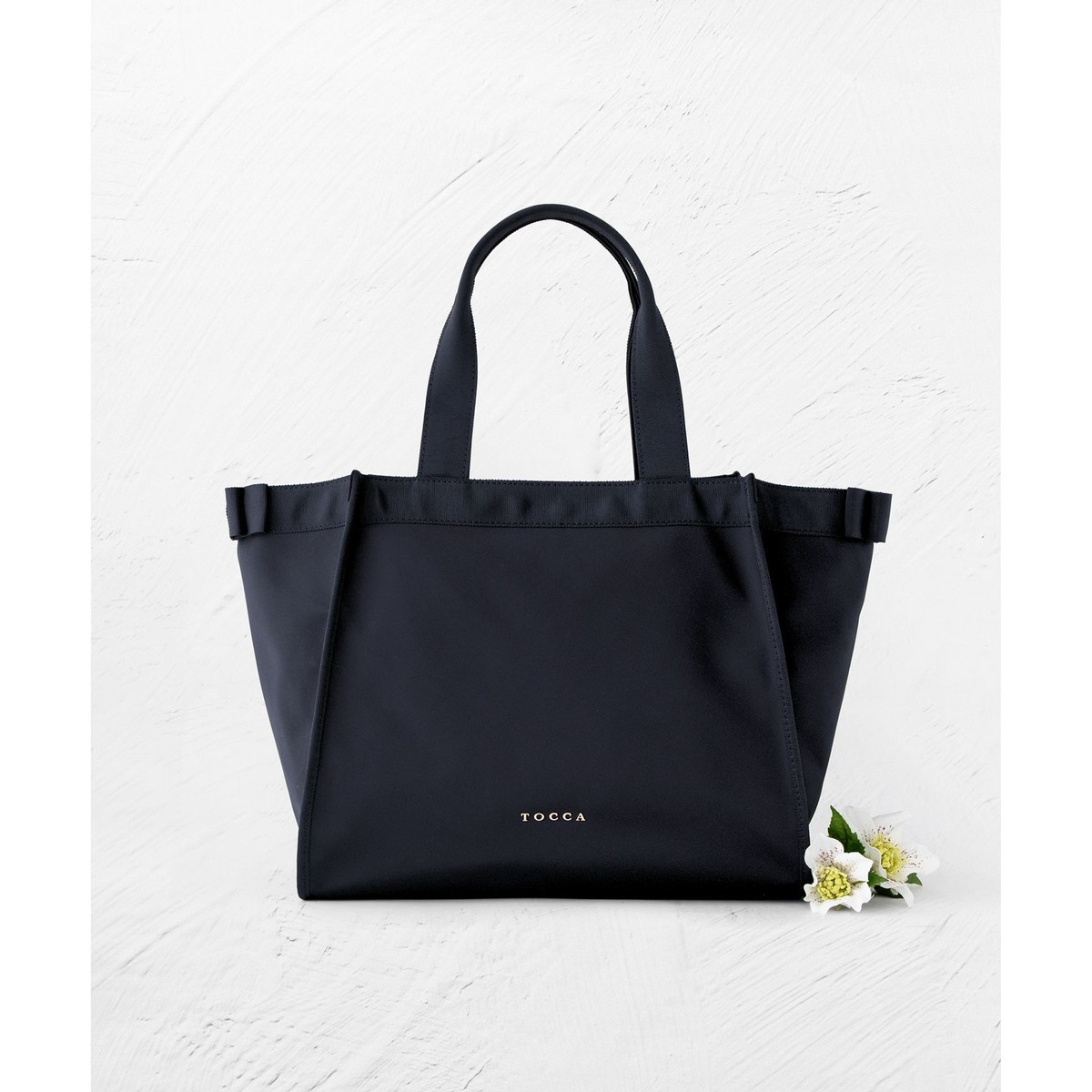 SIDE RIBBON BUCKET TOTE トートバッグ | トッカ(TOCCA) | BOTZSW0053