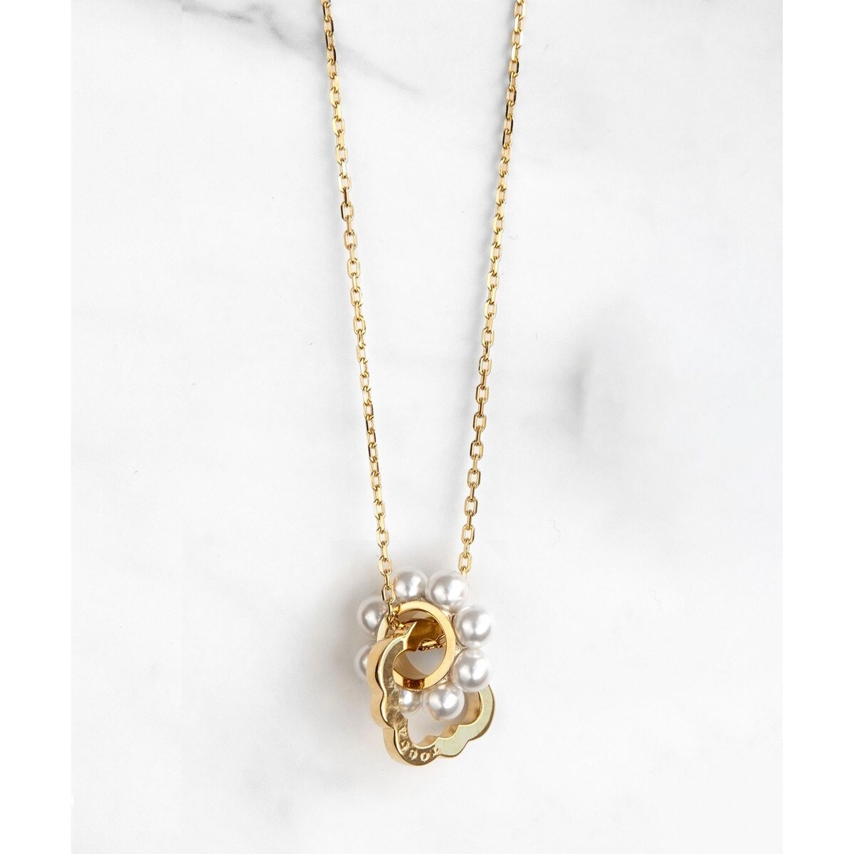 WEB限定】FRILL DIAMOND NECKLACE K10 ダイヤモンド ネックレス