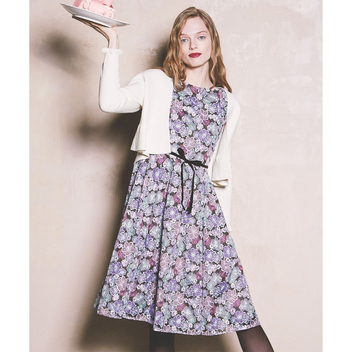 TOCCA 2016 トッカ Butterfly Bush ドレス セール】 【洗える】BUTTERFLY BUSH ドレス （ロング・マキシ丈