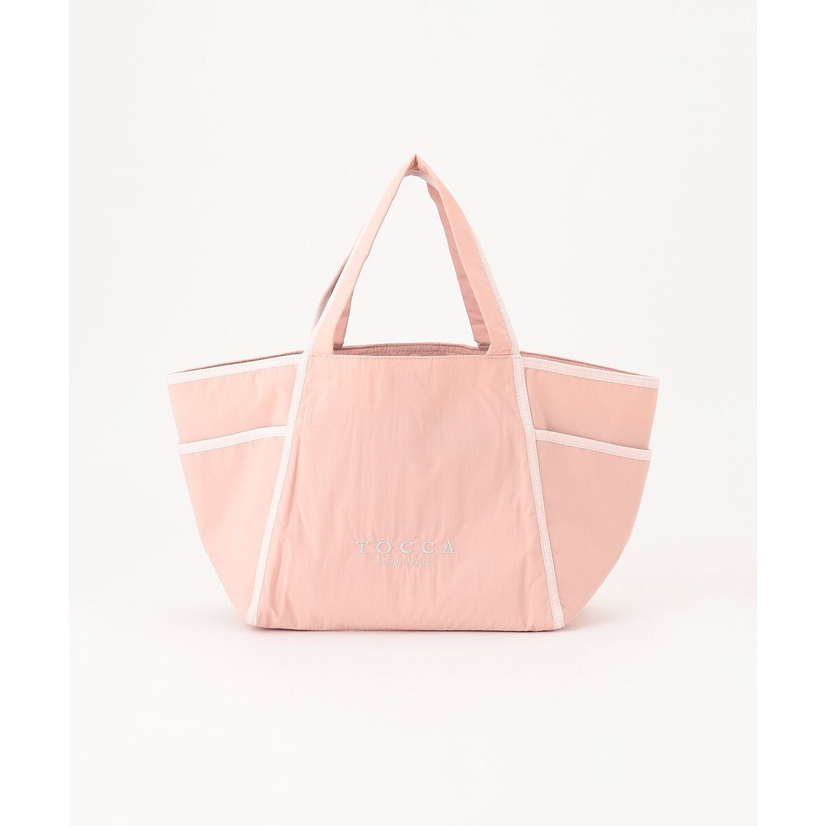TOCCA ベージュSANA SIDEPOCKET TOTE トートバッグ トッカ TOCCA 【WEB＆一部店舗限定・撥水・環境にやさしい素材