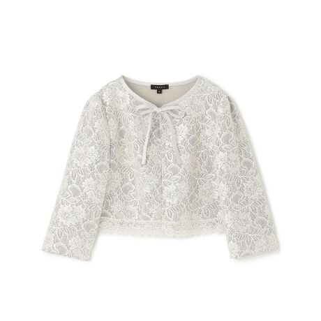 [^ԁFBLTOCS0800]2024 PEARL COLLECTIONTRANSPARENT LACE BOLERO gXpg [X {݂Ƃ̃{ƂĂȁAhX킹ɂ҂ȃ{łB[X̗ɃVtH{fBOiĉ悤ɓ\tZpjāA荂ƂƊoł悤ɂ܂BVtHɓ\t邱ƂɂēłȂ̂ɁAy₩ƃ[X̑@ׂȔ\Ă܂B̔鎵͏炵ۂĂ܂Bp[eB₨HȂǉ؂₩ȐȂɂ߂łBňFʁLkFF