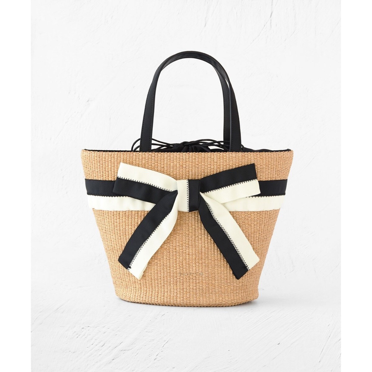 BICOLOR RIBBON BASKET かごバッグ | トッカ(TOCCA) | マルイウェブチャネル