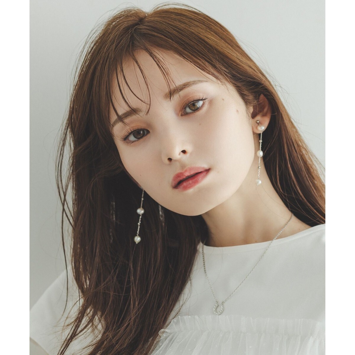 PEARL CLOVER HOOP EARRINGS イヤリング | トッカ(TOCCA
