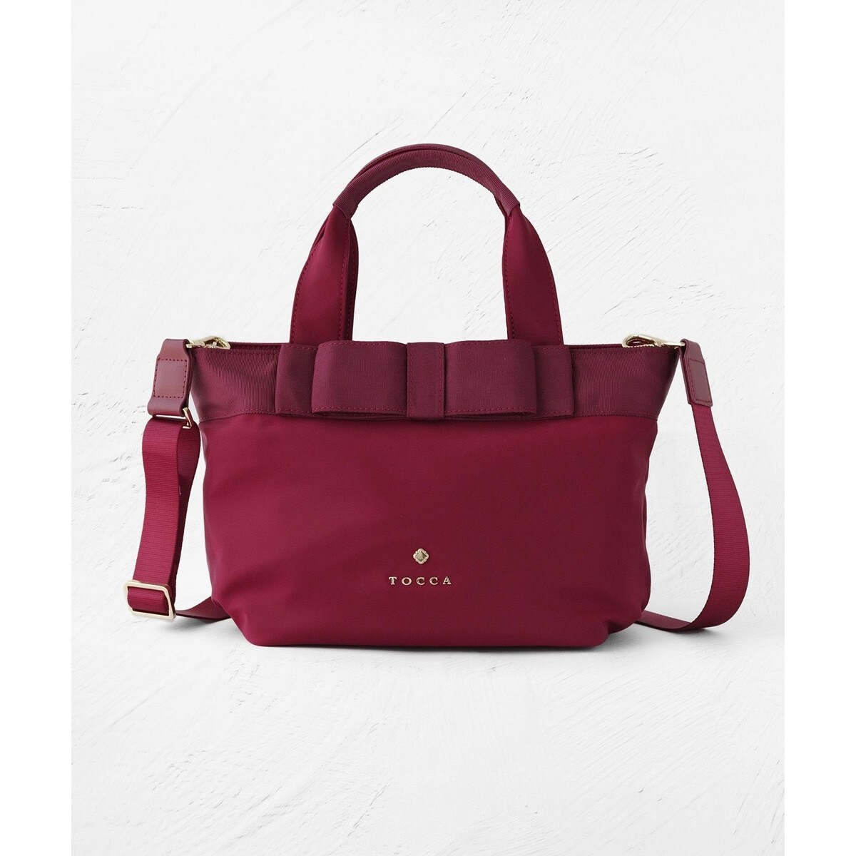 【美品】TOCCA(トッカ) トートバッグ FRILL NYLONTOTE トッカ TOCCA 【撥水】FRILL A4 NYLONTOTE トートバッグ
