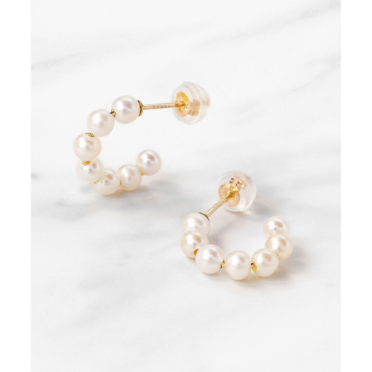 STAR JEWELRY GIRL K10 ピアス 淡水パール バロックパール STAR JEWELRY GIRL K10 ピアス 淡水パール バロックパール