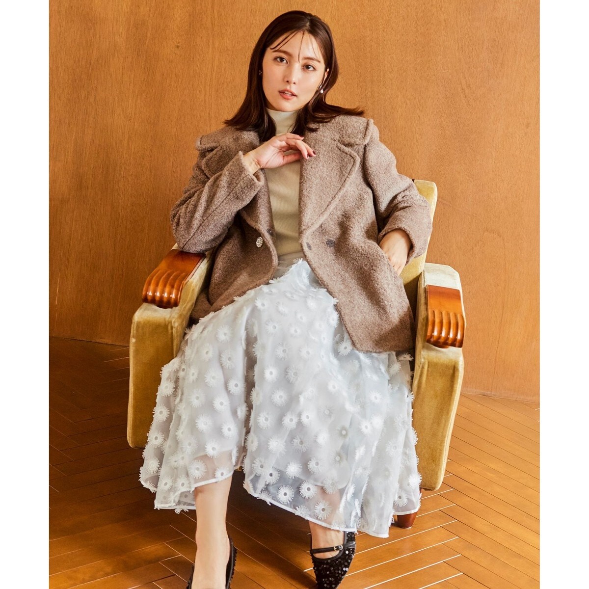 トッカ　TOCCA 【洗える！】CANDY FLOSS スカート 4 4.17tocca23405_0d59a1a4-7567-
