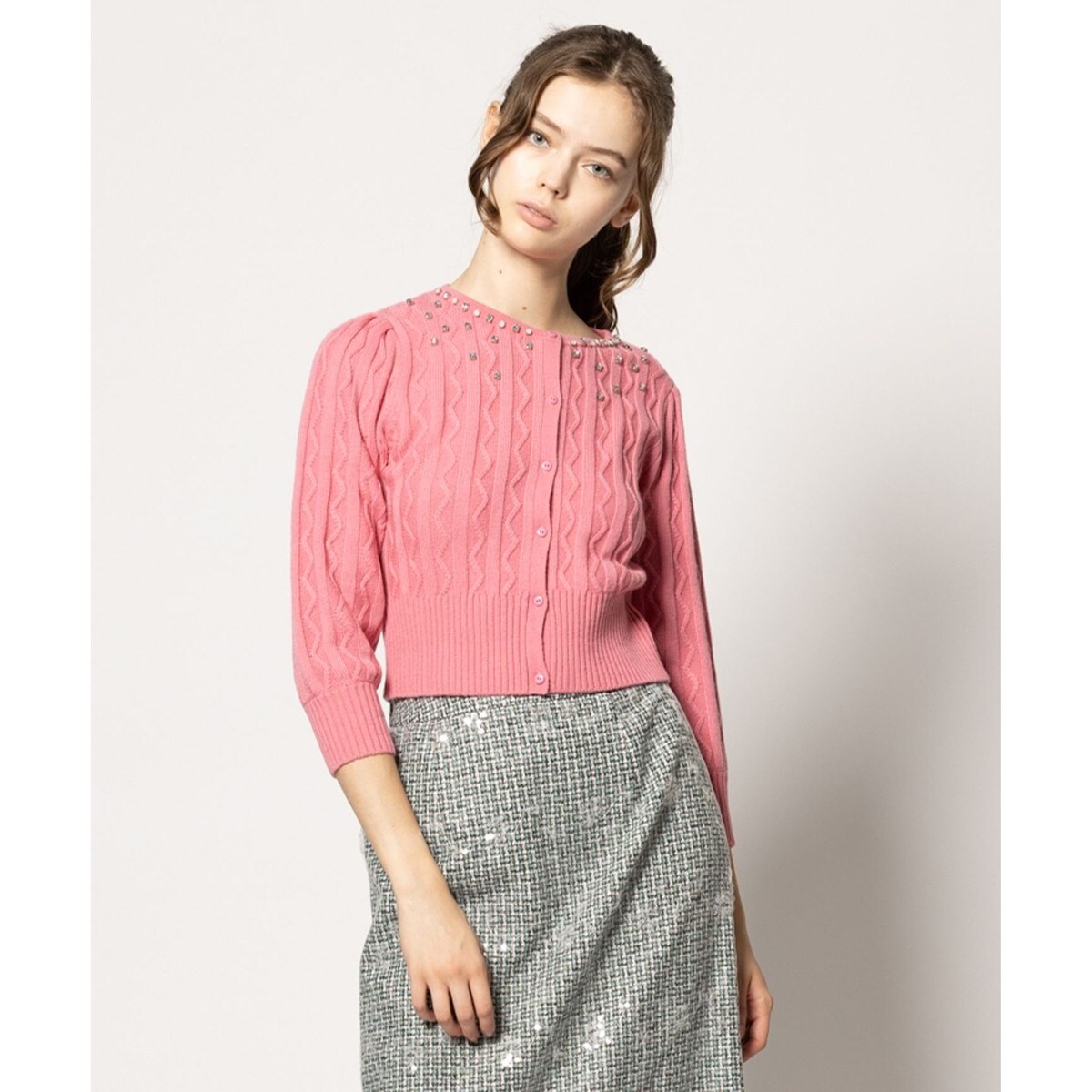 AMERICAN DREAMS】NOBLE別注 CROPPEDカーディガン | ノーブル(Noble